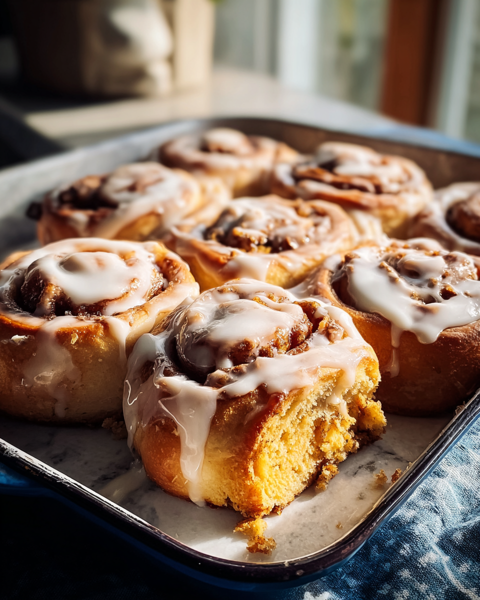 Sweet Potato Cinnamon Rolls